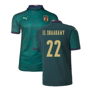 2019-2020 Italy Player Issue Renaissance Third Shirt (EL SHAARAWY 22)