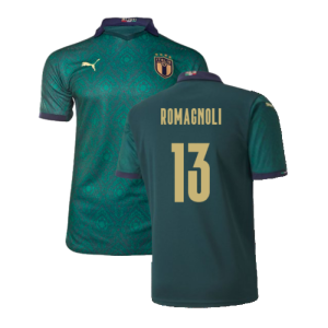2019-2020 Italy Player Issue Renaissance Third Shirt (ROMAGNOLI 13)