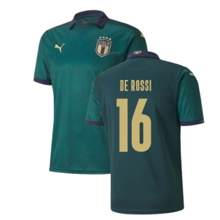 2019-2020 Italy Renaissance Third Puma Shirt (Kids) (De Rossi 16)