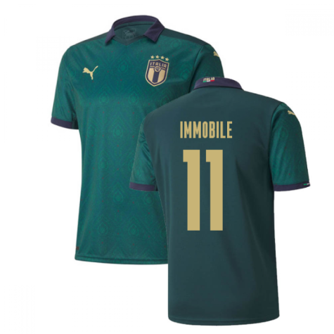 2019-2020 Italy Renaissance Third Puma Shirt (Kids) (Immobile 11)