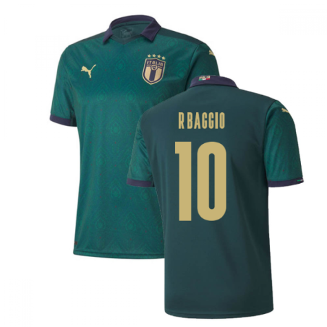 2019-2020 Italy Renaissance Third Puma Shirt (R.Baggio 10)