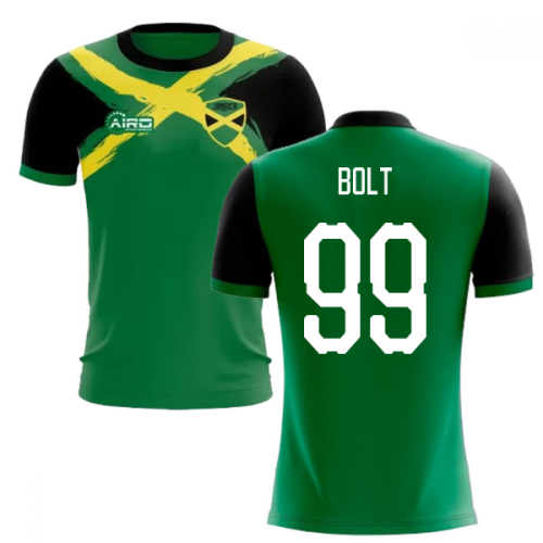 2025-2026 Jamaica Flag Concept Football Shirt (BOLT 99)