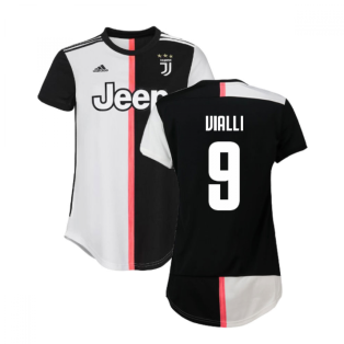 2019-2020 Juventus Adidas Home Womens Shirt (Vialli 9)