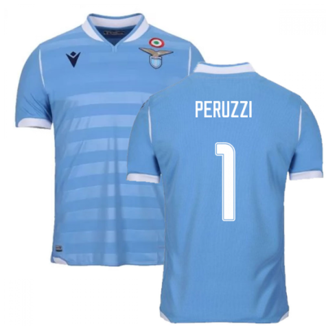2019-2020 Lazio Authentic Home Match Shirt (PERUZZI 1)
