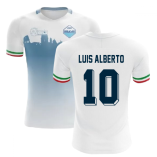 2022-2023 Lazio Home Concept Football Shirt (LUIS ALBERTO 10)