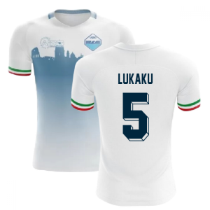 2023-2024 Lazio Home Concept Football Shirt (LUKAKU 5)
