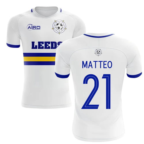 2025-2026 Leeds Home Concept Football Shirt (MATTEO 21)