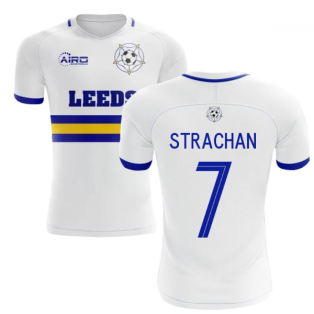 2020-2021 Leeds Home Concept Football Shirt (STRACHAN 7)