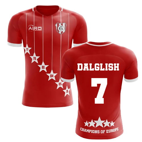 2025-2026 Liverpool 6 Time Champions Concept Football Shirt (Dalglish 7)
