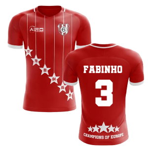 2025-2026 Liverpool 6 Time Champions Concept Football Shirt (Fabinho 3)