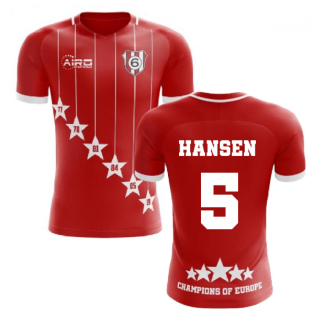 2022-2023 Liverpool 6 Time Champions Concept Football Shirt (Hansen 5)