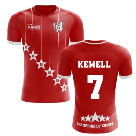 2022-2023 Liverpool 6 Time Champions Concept Football Shirt (Kewell 7)