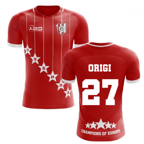 2023-2024 Liverpool 6 Time Champions Concept Football Shirt (Origi 27)