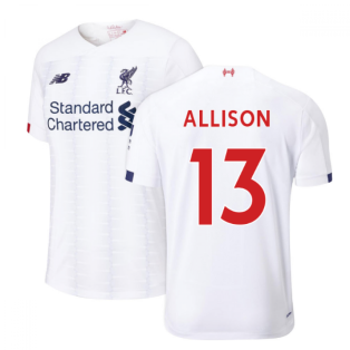 2019-2020 Liverpool Away Football Shirt (Allison 13)