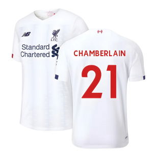 2019-2020 Liverpool Away Football Shirt (Chamberlain 21)