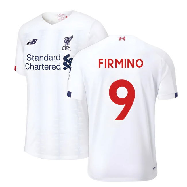 2019-2020 Liverpool Away Football Shirt (FIRMINO 9)