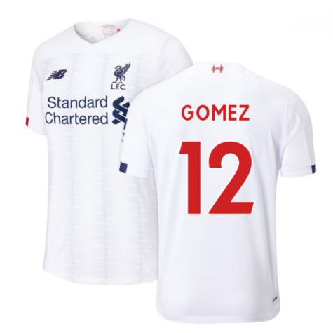 2019-2020 Liverpool Away Football Shirt (Gomez 12)