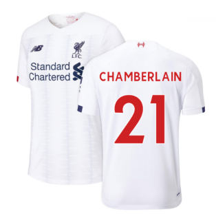 2019-2020 Liverpool Away Football Shirt (Kids) (Chamberlain 21)