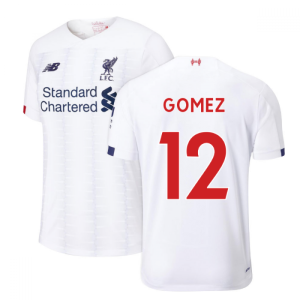 2019-2020 Liverpool Away Football Shirt (Kids) (Gomez 12)