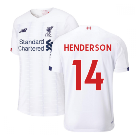 2019-2020 Liverpool Away Football Shirt (Kids) (Henderson 14)