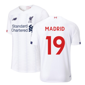 2019-2020 Liverpool Away Football Shirt (Madrid 19)