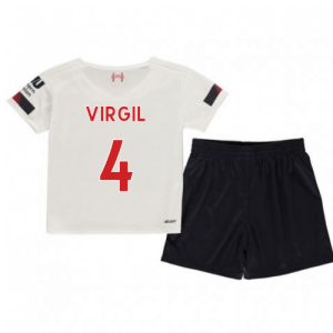 2019-2020 Liverpool Away Little Boys Mini Kit (Virgil 4)