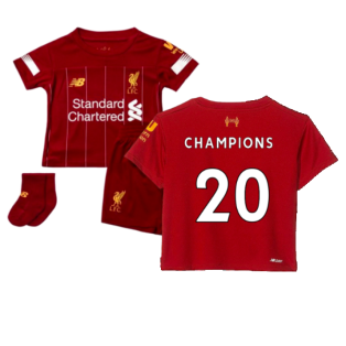 2019-2020 Liverpool Home Baby Kit (Champions 20)