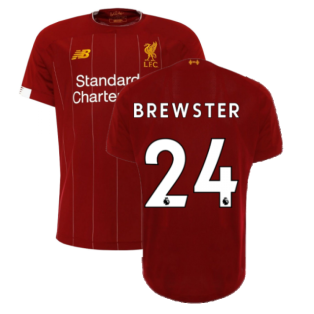 2019-2020 Liverpool Home European Shirt (Brewster 24)