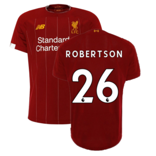 2019-2020 Liverpool Home European Shirt (Robertson 26)