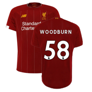 2019-2020 Liverpool Home European Shirt (Woodburn 58)
