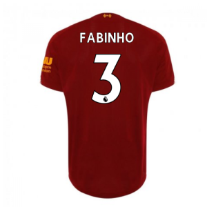 2019-2020 Liverpool Home Football Shirt (Fabinho 3)