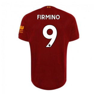 2019-2020 Liverpool Home Football Shirt (FIRMINO 9)