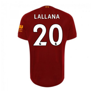 2019-2020 Liverpool Home Football Shirt (Lallana 20) - Kids
