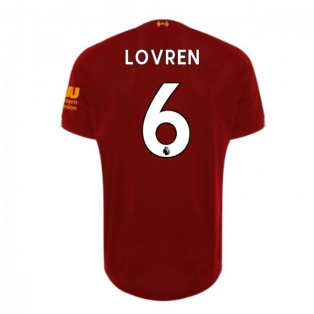2019-2020 Liverpool Home Football Shirt (Lovren 6) - Kids