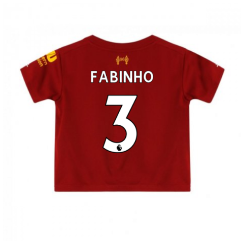 2019-2020 Liverpool Home Little Boys Mini Kit (Fabinho 3)
