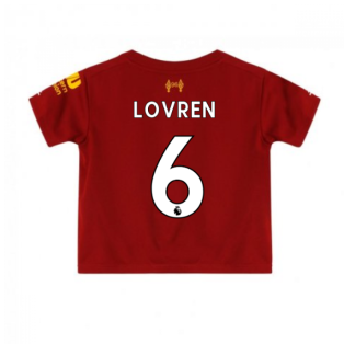 2019-2020 Liverpool Home Little Boys Mini Kit (Lovren 6)