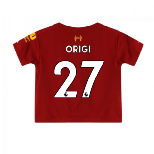 2019-2020 Liverpool Home Little Boys Mini Kit (Origi 27)