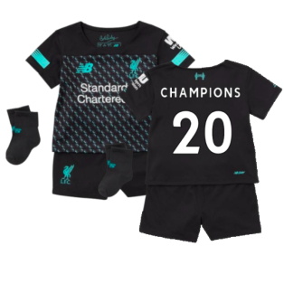 2019-2020 Liverpool Third Baby Kit (Champions 20)