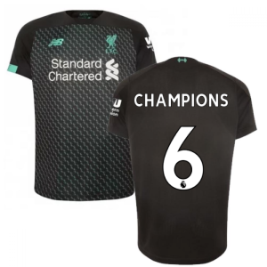 2019-2020 Liverpool Third Football Shirt (Champions 6)