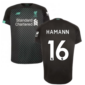 2019-2020 Liverpool Third Football Shirt (HAMANN 16)