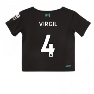2019-2020 Liverpool Third Little Boys Mini Kit (Virgil 4)