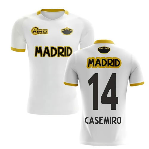 2025-2026 Madrid Concept Training Shirt (White) (CASEMIRO 14)