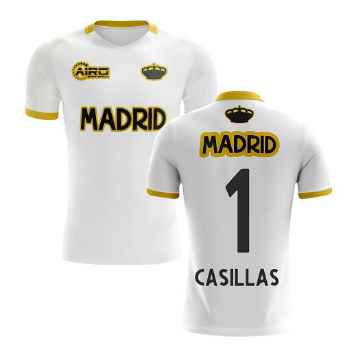 2025-2026 Madrid Concept Training Shirt (White) (CASILLAS 1)