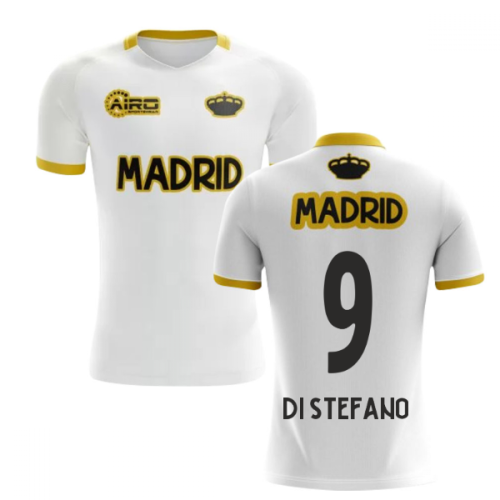2025-2026 Madrid Concept Training Shirt (White) (DI STEFANO 9)