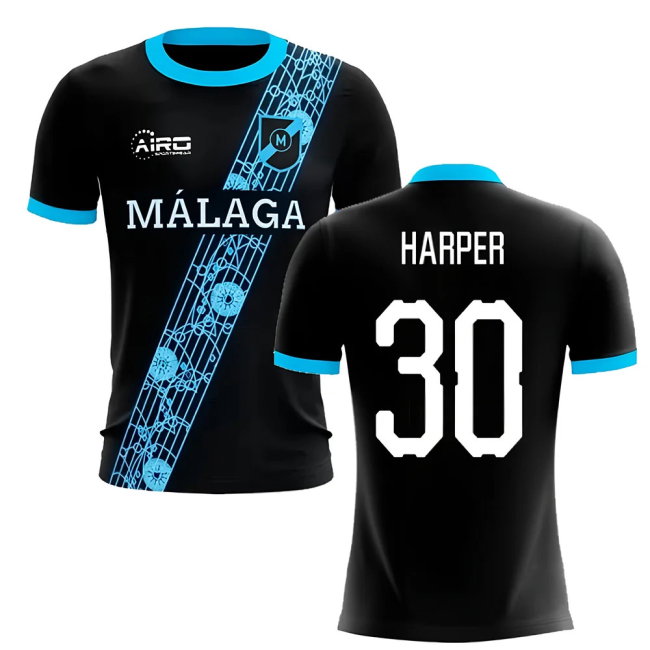 2025-2026 Malaga Away Concept Football Shirt (Harper 30)