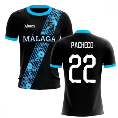 2020-2021 Malaga Away Concept Football Shirt (Pacheco 22) - Kids