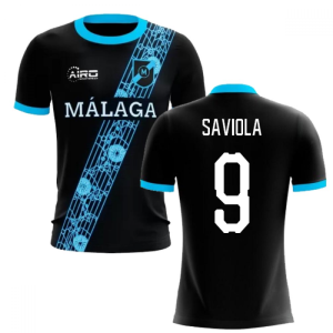 2022-2023 Malaga Away Concept Football Shirt (Saviola 9)
