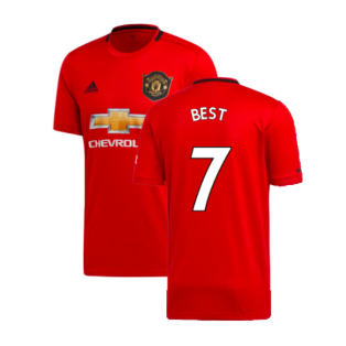 2019-2020 Man Utd Home Shirt (Best 7)