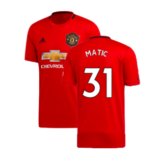 2019-2020 Man Utd Home Shirt (Matic 31)