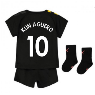 2019-2020 Manchester City Away Baby Kit (KUN AGUERO 10)